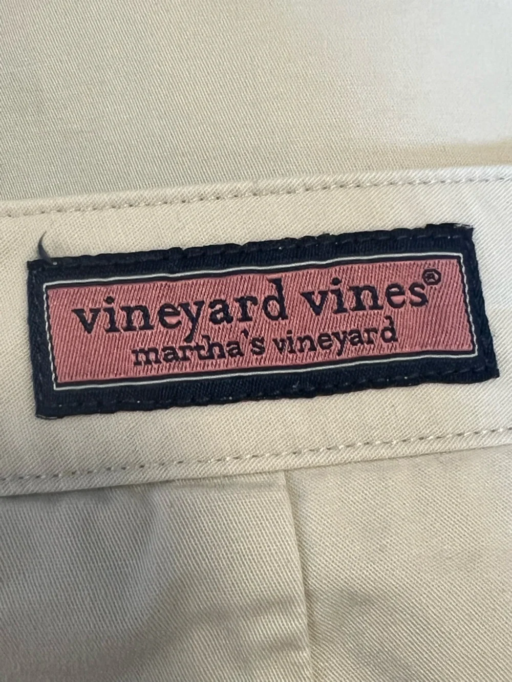 Vineyard Vines Men’s Collegiate Pants Size 33 Color Cream